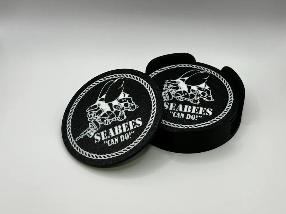Company Logo Coaster — Set of 4