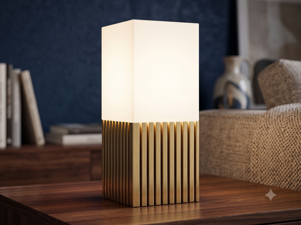 Smart-Bulb Table Lamp — Hue-Compatible (E27)