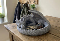 Sleeping Dragon Keys Bowl — Entryway Catchall