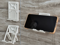 Wall-Mount Phone Holder — Charge & Dock