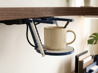 Foldable Under-Desk Cup Holder