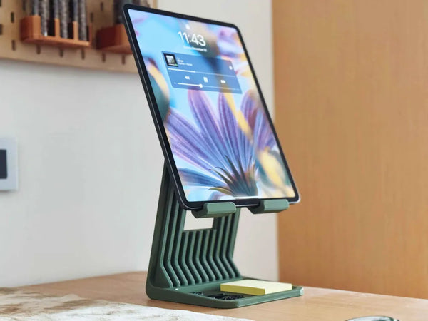 iPad / Tablet Stand Riser — with Logo Option