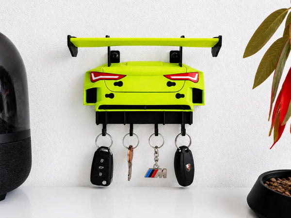 M4 GT3 Keyring — Mini Sports Car Pendant