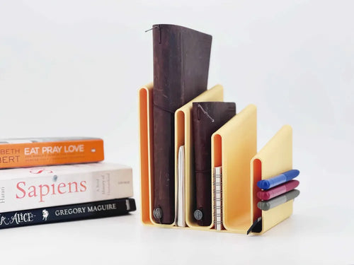 Bookend organiser — detail