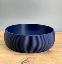 Linea Bread Basket — Ribbed Decorative Bowl (6-inch)