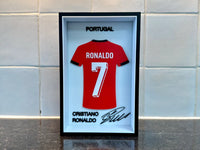 Cristiano Ronaldo — Portugal Jersey Frame