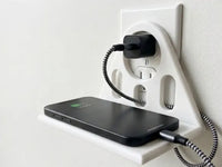 Outlet Shelf — Wall-Plug Mini Tray
