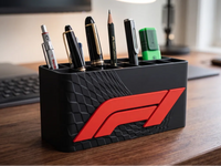 Pole Position Desk Organiser — with Company Logo