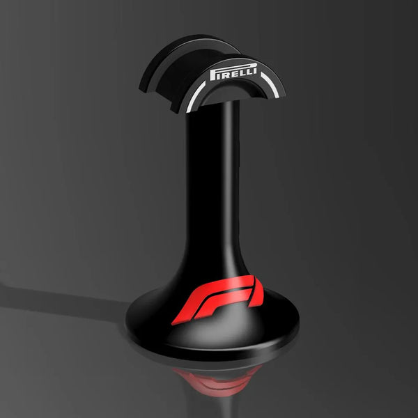 F1 Helmet Headphone Stand — Racing Bust