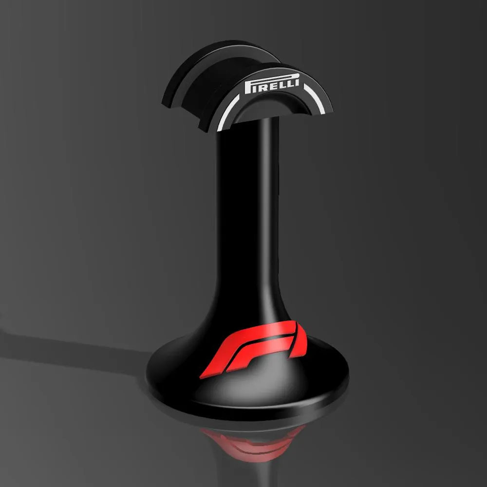 F1 Helmet Headphone Stand — Racing Bust