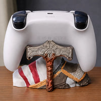 War-God Controller Holder — PS5 (Paint-Ready White)