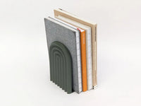 Modern Arch Bookend — Architectural Silhouette