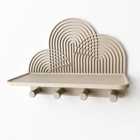 Modern Wall Key Hook — Minimalist Q-Curve