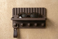 Modern Wall Organiser — Keys + Mail + Mask Hook