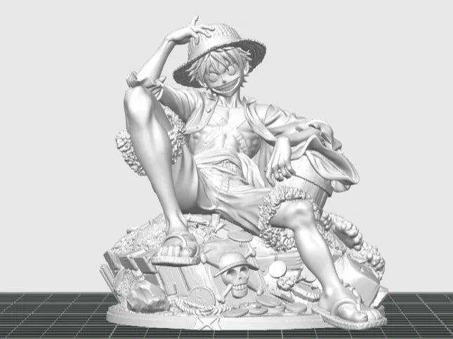 Monkey D. Luffy — Pirate Captain Figure