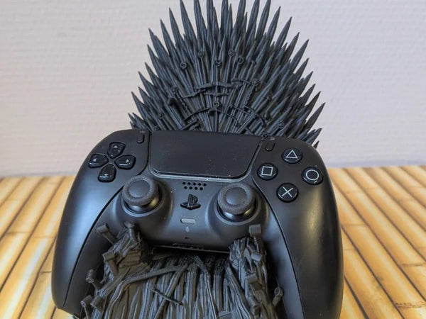 Iron Throne Controller Stand — Fantasy PS5 Holder