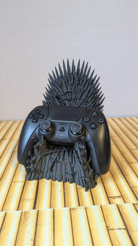Iron Throne Controller Stand — Fantasy PS5 Holder