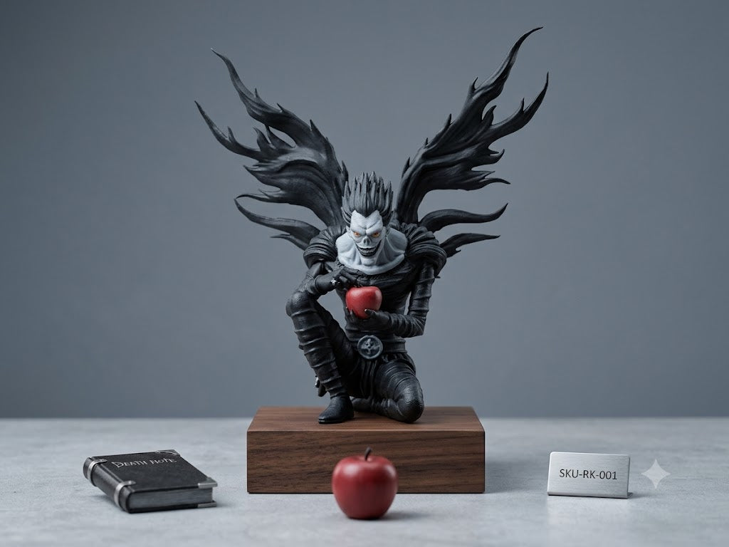 Ryuk — Death-God Sculpture with Apple