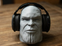 Cosmic Villain Headphone Stand — Big-Chin Bust V2