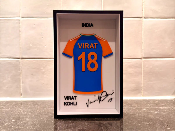 Virat Kohli — India Jersey Frame (Personalisable)
