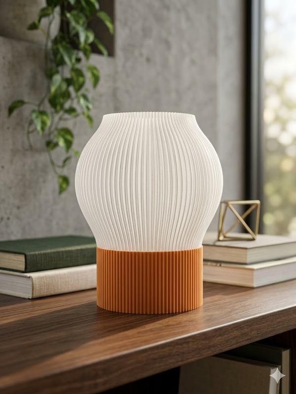 Aura Lamp — Single-Curve Desk Lamp (E27)