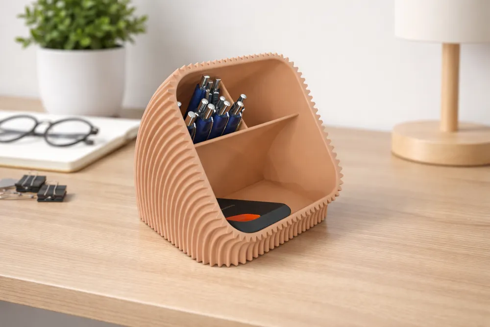 Burrow Desk Organiser — Modular Workspace