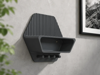 Modern Entryway Organiser Shelf with Key Hooks