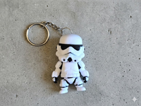 Flexi Trooper Keychain — Articulated