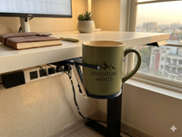 Foldable Under-Desk Cup Holder