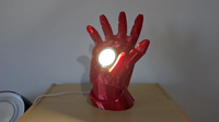 Hero Gauntlet Lamp — LED Tabletop