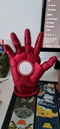 Hero Gauntlet Lamp — LED Tabletop