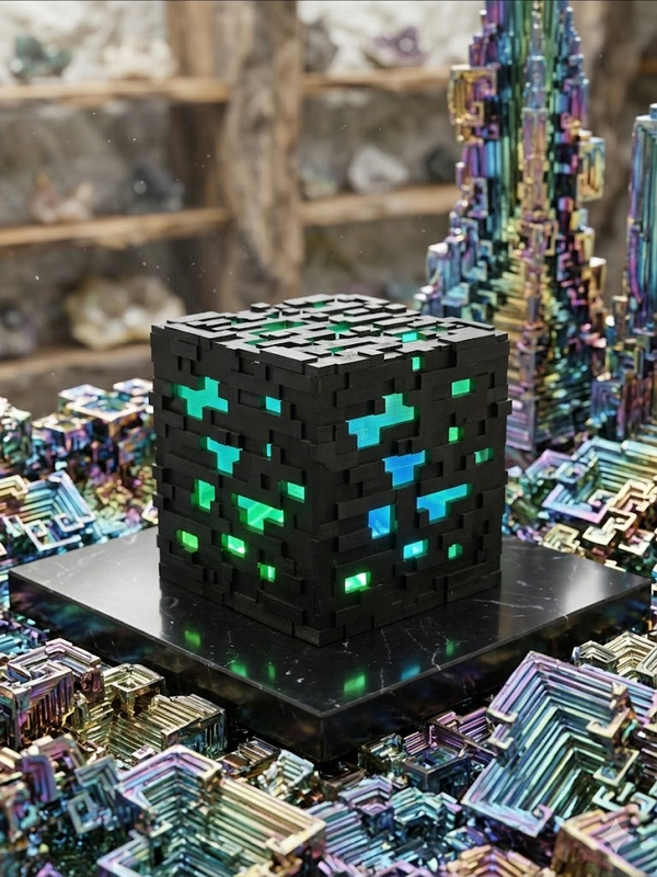 Pixel Cube Lamp — Game-Inspired Mood Light