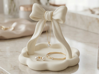 Ribbon Bow Catchall — Vanity Jewelry Organiser