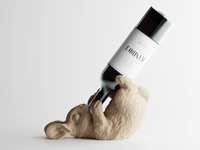 TipsyBun — Bunny Wine Bottle Holder