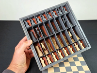Wizarding Fantasy Chess Set — Hand-Printed